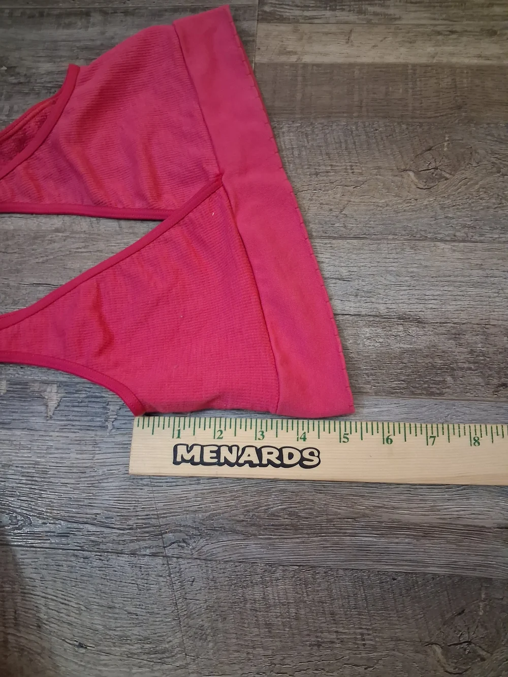 Anthropologie Wireless Bralette Women's Size XS/S Pink Ribbed